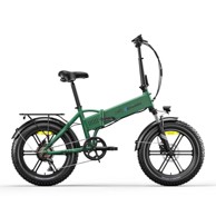 ELETRONBIKE OD20 Sklopivi električni bicikl 20" FAT, 250 W, 48 V / 13 Ah, domet do 100 km, zeleni